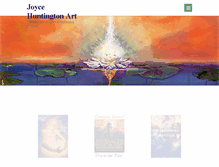 Tablet Screenshot of joycehuntingtonart.com